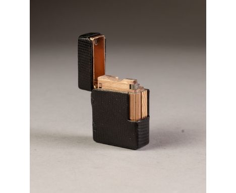 DUPONT (PARIS) GOLD PLATED LADY'S CIGARETTE LIGHTER