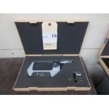 Mitutoyo 3-4'' Micrometer With Digital Readout And Case