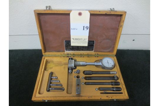 Dial Bore Gage, With .0001'' Indicator, 2'' - 12.400''