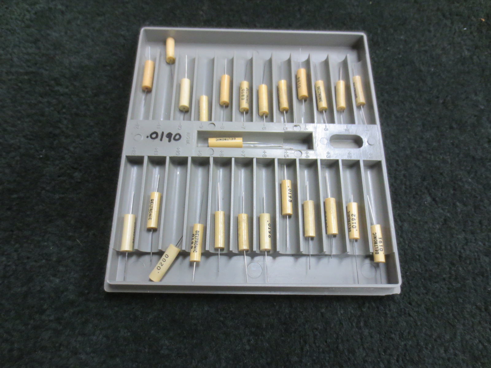 Deltronic Complete Pin Gage Set, .0191 .9960, With Metal