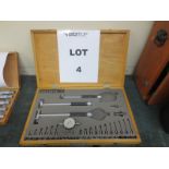 Mitutoyo Dial Bore Gauge Set, .700 - 4.000