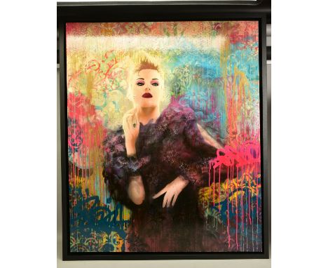 TROIKA (TROIKA are a collaboration of three artists, Eva Rucki, Conny Freyer and Sebastian Noel) 'ENTHRALLED', a half-length 