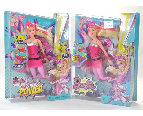 Mattel Barbie Princess Power duo of sets. Secured in box, excellent in excellent box. 