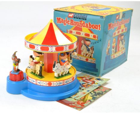 Corgi No. 852 The Magic Roundabout complete with Figures. Some signs of wear, still good and working order with box. 