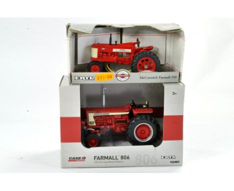 Ertl 1/32 Farmall 350 Tractor plus Farmall 806 issue. Both excellent in boxes. 