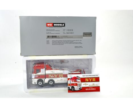 WSI 1/50 High Precision Model Truck Issue comprising MB Arocs Wreck Truck in the livery of Neil Yates. Limited Edition of 205
