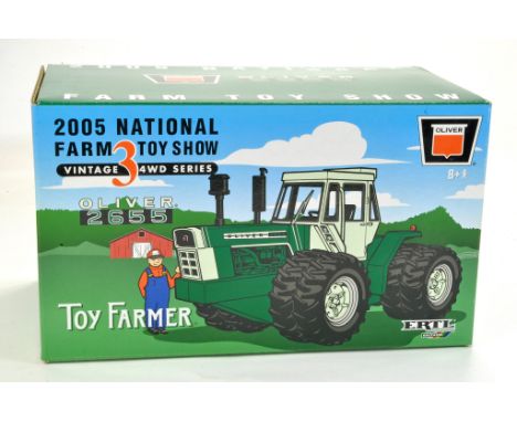Ertl 1/32 Model Farm issue comprising Toy Farmer 2005 National Farm Toy Show Oliver 2655 Tractor. Excellent, not removed from