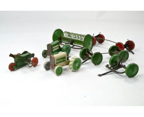 A group of Animate (USA) Tractor and implement issues. With signs of wear but generally good. 