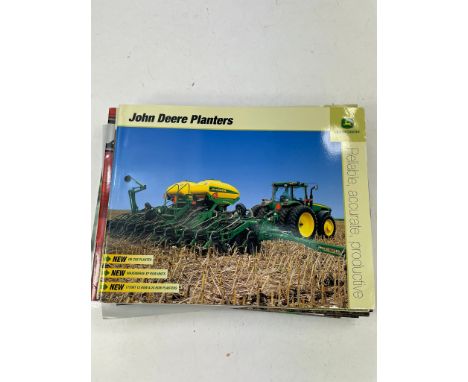 A Selection of Tractor and Machinery brochures/Literature. From a single owner collection, unpunched examples in mostly unspo