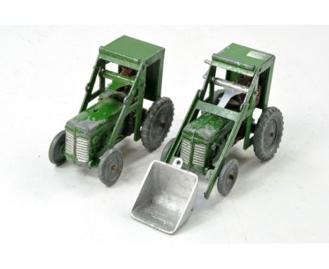 Benbros Pair of Ferguson Tractor issues with ROPS, inc one with shovel. Fair to Good, signs of wear but hard to find. 