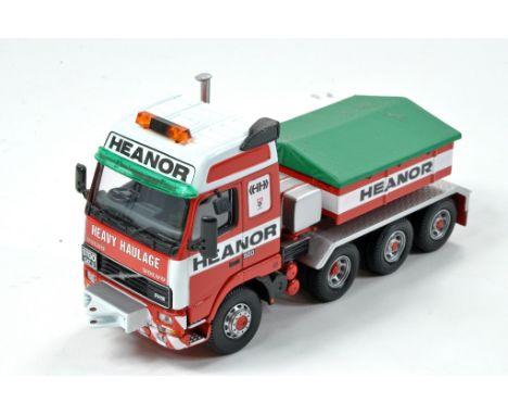 Corgi 1/50 diecast model truck issue comprising Volvo FH16 Heavy Haulage in the livery of Heanor. Very good, no box. 
