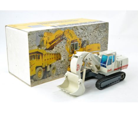NZG 1/50 diecast construction issue comprising No. 412 O&amp;K Hydraulic Excavator, in wrong box. Very good to excellent. 