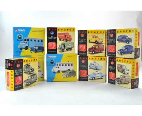 Nine Boxed Diecast Sets from Corgi / Vanguards comprising various commercial combinations plus Emergency Services Sets. All e