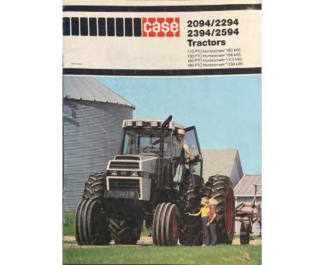 A Selection of Tractor and Machinery brochures / Literature. From a single owner collection, many unpunched examples in mostl