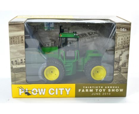 Ertl 1/32 Model Farm issue comprising Plow City 2010 John Deere 8769 Tractor. Excellent, not removed from box, with outer tra