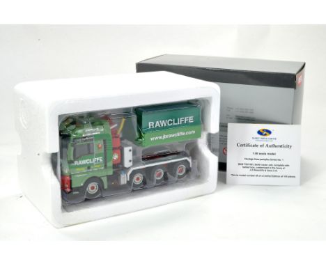 WSI 1/50 High Precision Model Truck Issue comprising MAN TGX XXL with Ballast Box in the livery of Rawcliffe. Limited edition