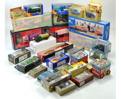 A large group of assorted commercial boxed diecast from various makers including Corgi, inc Chipperfield Circus, Matchbox MOY