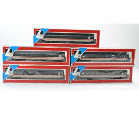 Five Lima Model Railway 00 Gauge Intercity Coaches. Look to be without significant fault with boxes. 