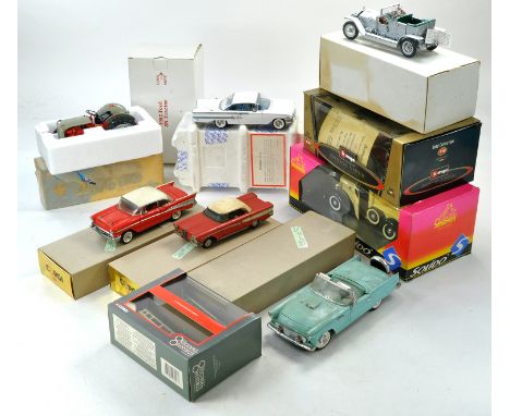 A further assortment of mixed diecast comprising 1/24 Franklin Mint / Danbury Mint including Ford 8N Tractor, all look to be 