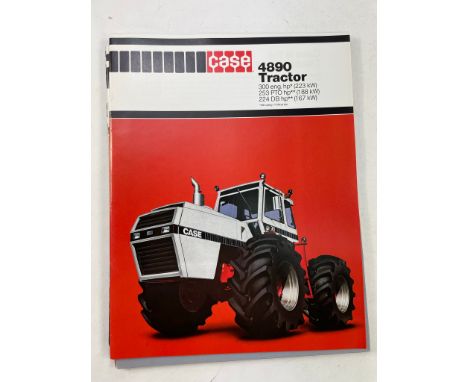 Tractor and Machinery Literature comprising six exquisite Case Tractor sales brochures. As New. 