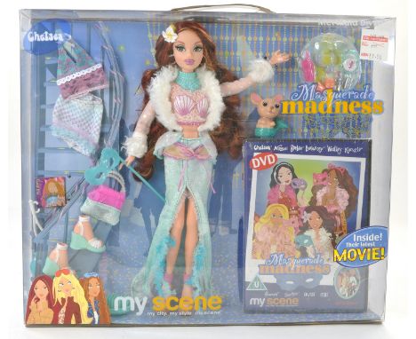 Mattel Early 00's Barbie My Scene Series Masquerade Madness - Chelsea - Fashion Doll Set. Still Sealed within box hence conte