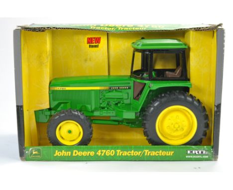 Ertl 1/16 Model Farm Issue comprising John Deere 4760 Tractor. Appears excellent (slight paint blemish to bonnet) and never r