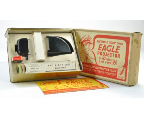 Eagle Projector Construction Outfit featuring Dan Dare. Looks to be clean and complete with original packaging. 