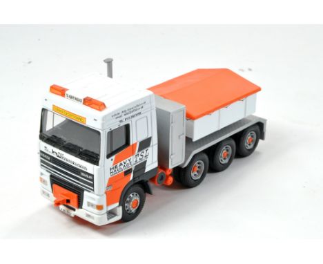 Corgi 1/50 diecast model truck issue comprising DAF 95XF with Ballast Box in the livery of TLS. Mirrors included. Good to ver