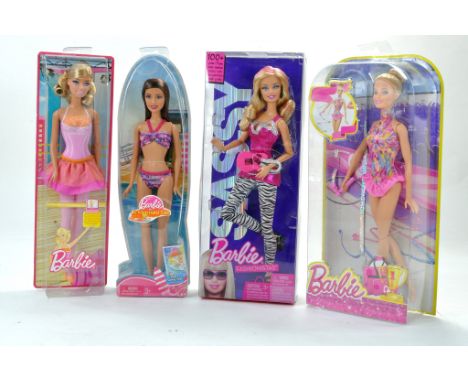 Mattel Barbie Four boxed Fashion dolls. All secure in boxes. Excellent. 