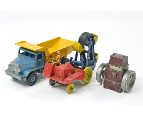 Benbros Euclid Dump Truck plus Condon Muirhill Type Bucket Excavator Dumper and unusual stationary Bucyrus Engine. All with s