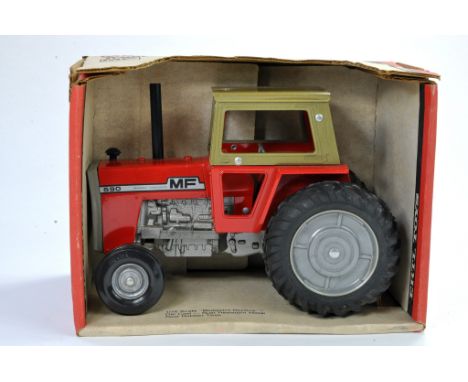 Ertl 1/16 Farm Model issue comprising Massey Ferguson 590 Tractor. Generally very good albeit air cleaner detached, in origin