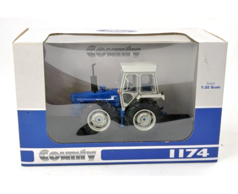 Universal Hobbies 1/32 farm issue comprising County 1174 Tractor. Excellent and secure in box. 