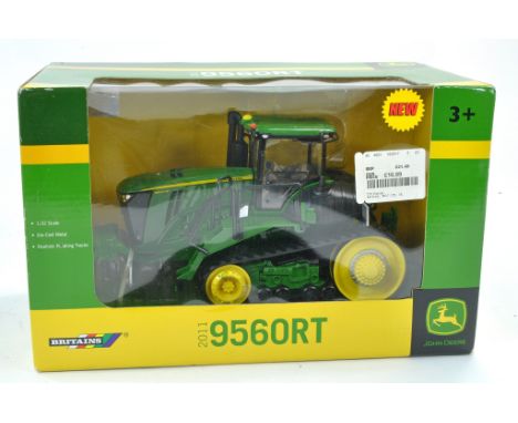 Britains 1/32 farm issue comprising John Deere 9560RT Tractor. Excellent and secure in box. 