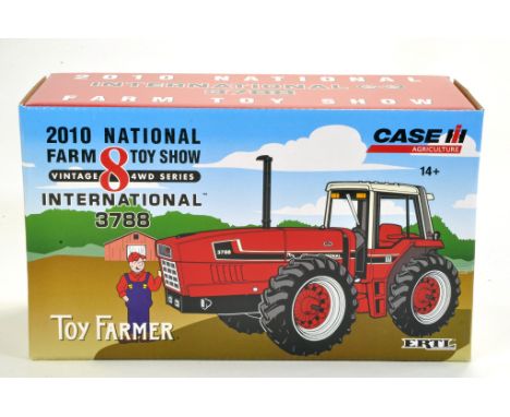 Ertl 1/32 Model Farm issue comprising Toy Farmer 2010 National Farm Toy Show International 3788 Tractor. Excellent, not remov
