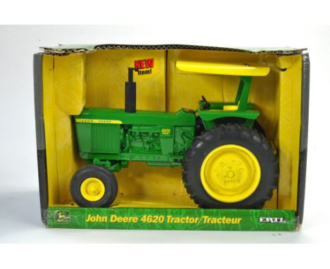 Ertl 1/16 Model Farm Issue comprising John Deere 4620 Tractor. Appears excellent and never removed from packaging. 