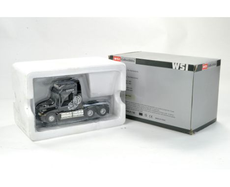 WSI 1/50 High Precision Model Truck Issue comprising Iveco Strator in Black. Appears very good to excellent in box. 