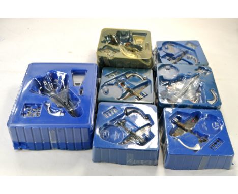 Seven Corgi Aviation Archive Model Aircraft (without outer boxes) comprising duo of Lightning issues and others. All look com
