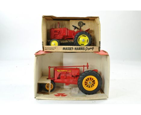 Spec Cast Duo of 1/16 Farm Models comprising Massey Harris Pony and Challenger Tractor issues. Both appear excellent in boxes