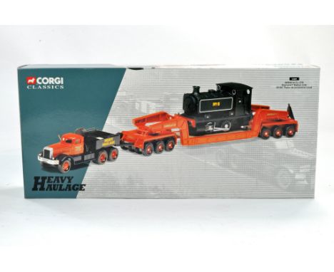 Corgi Diecast Model truck issue comprising No. 31007 Diamond T with Girder Trailer and Load in livery of Annis and Co. Excell