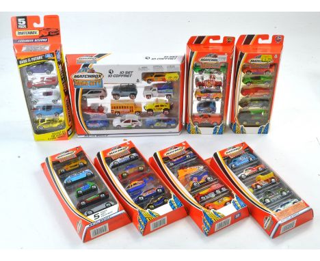 Mattel Matchbox comprising Eight Boxed 9X and 0X series sets. All unopened. 