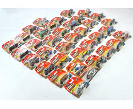 Mattel Matchbox comprising Thirty Six Carded 03 Hero City series issues. All unopened. 