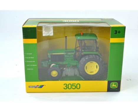 Britains 1/32 farm issue comprising John Deere 3050 Tractor. Appears excellent and secure in box. 