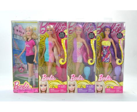 Mattel Barbie Four boxed Fashion dolls. All secure in boxes. Excellent. 