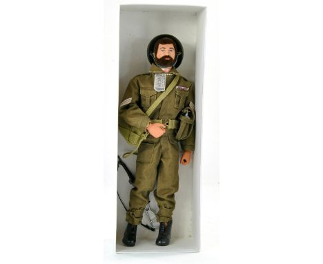 Action Man Vintage Issue comprising (reconditioned) Figure with original Military outfit and Accessories. Excellent. 
