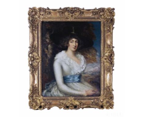 Thomas Gainsborough, after  (British, United Kingdom, 1727-1788)  Portrait of a Young Lady  18th Century or later  Oil on can