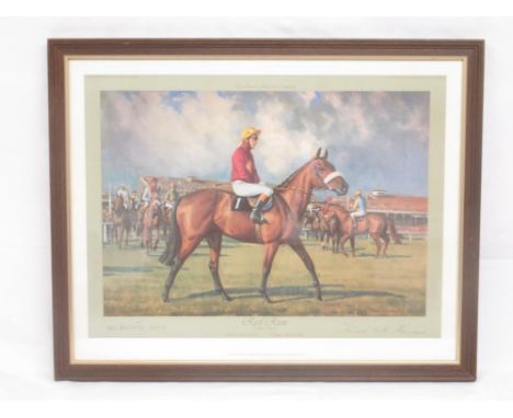 York Racecourse Collection - Limited Edition Neil Cawthorne Print of Red Rum, from the Quorn Fine Art Company, Signed and num