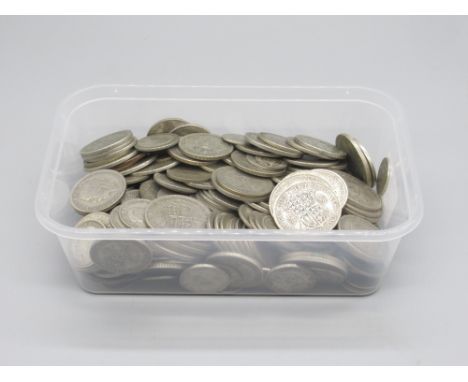 Collection of Post 1920/Pre-1947 GB silver content coins to inc. half-crowns, florins, shillings, six pences, etc. (gross 62.
