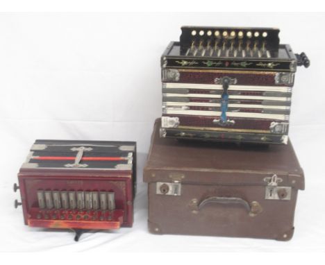 Cherry accordion and a Ludwig Pine Tree Brand Accordion with caseShipping POA https://www.bradleys.ltd/quotation-request-form