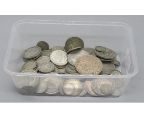 Collection of Post 1920/Pre-1947 GB Silver Content coins to inc. 1937 Crown (gross 16.2ozt)Shipping £28.00 plus vat (UK Only)