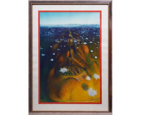 Rudolf Hausner (1914, Wien - 1995, Mödling, Niederösterreich) "Adam Massiv", 1972, Farblithographie, u.r. bleistiftiftsign. "